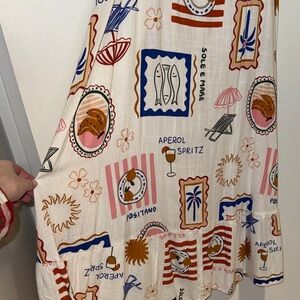 NWT Italian Print Dress